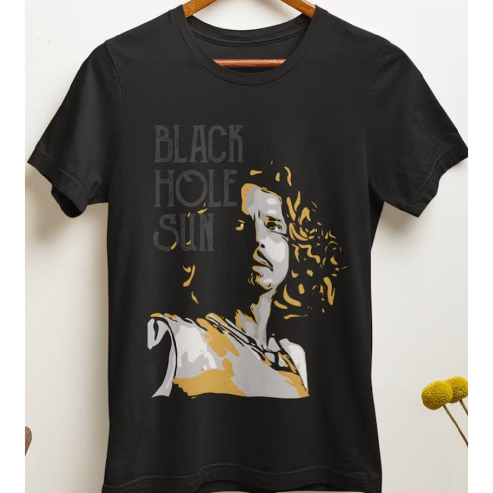Soundgarden Black Hole Sun Spoonman Graphic Fan Unisex T-Shirt